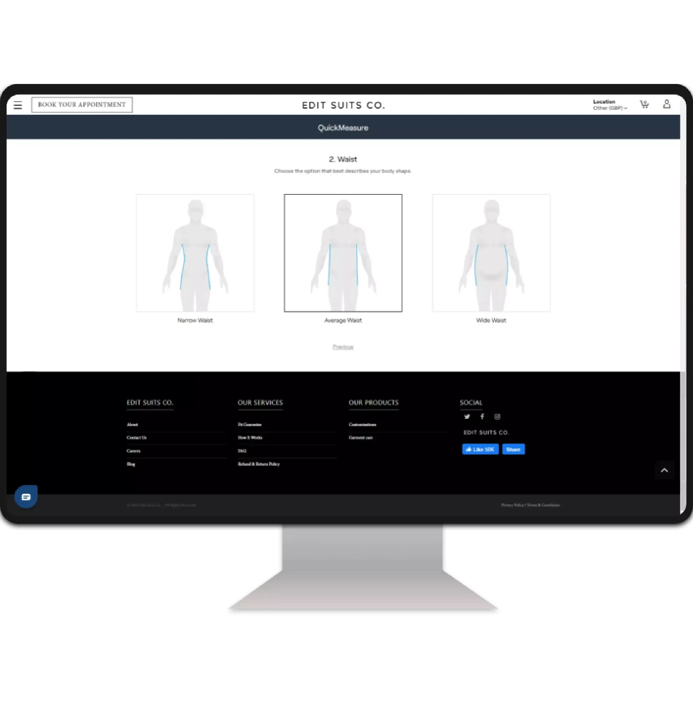 STREAMLINE Sizing - BMI Based