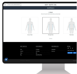 AI body measurements